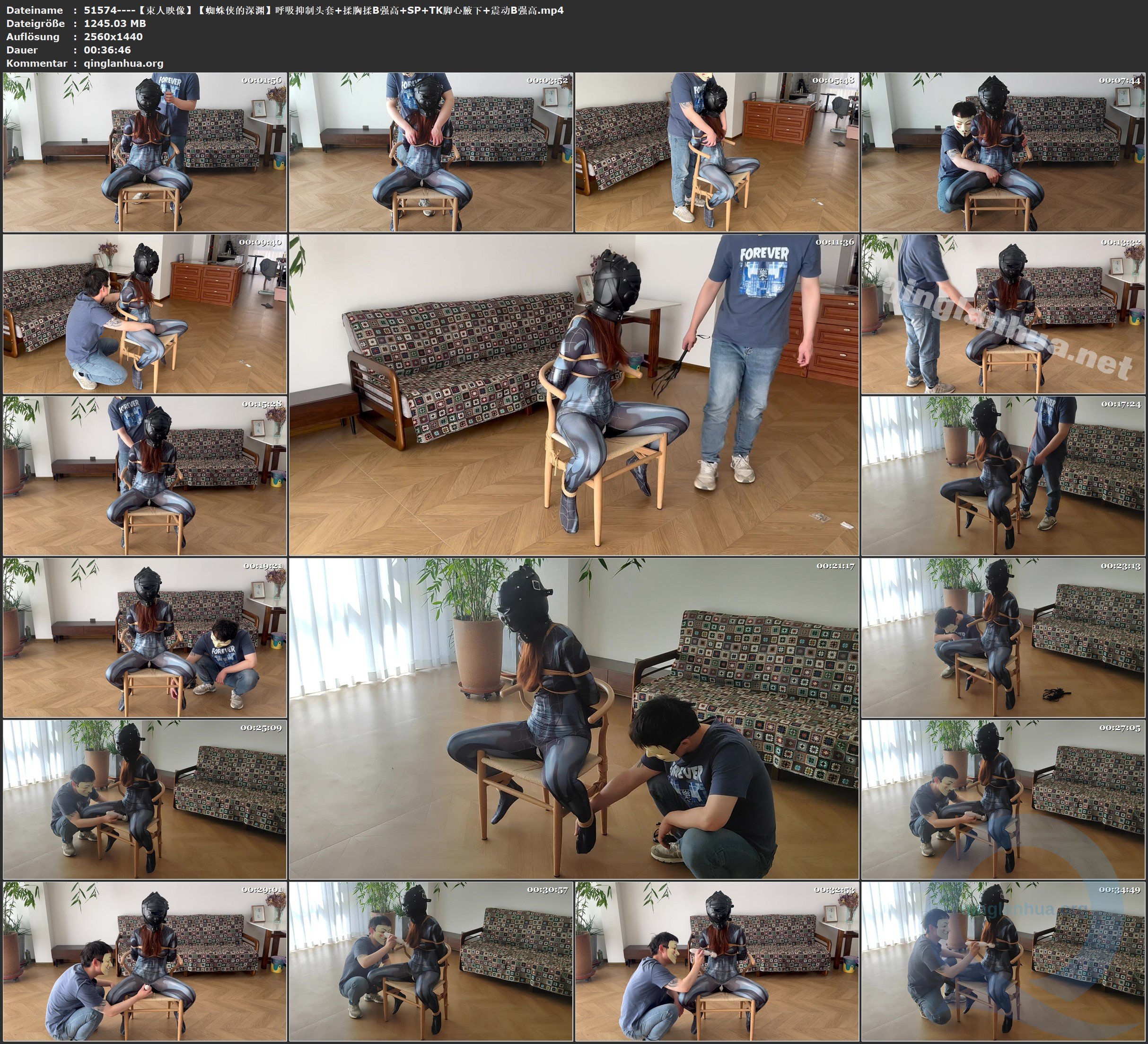51574----【束人映像】【蜘蛛侠的深渊】呼吸抑制头套 揉胸揉B强高 SP TK脚心腋下 震动B强高.jpg