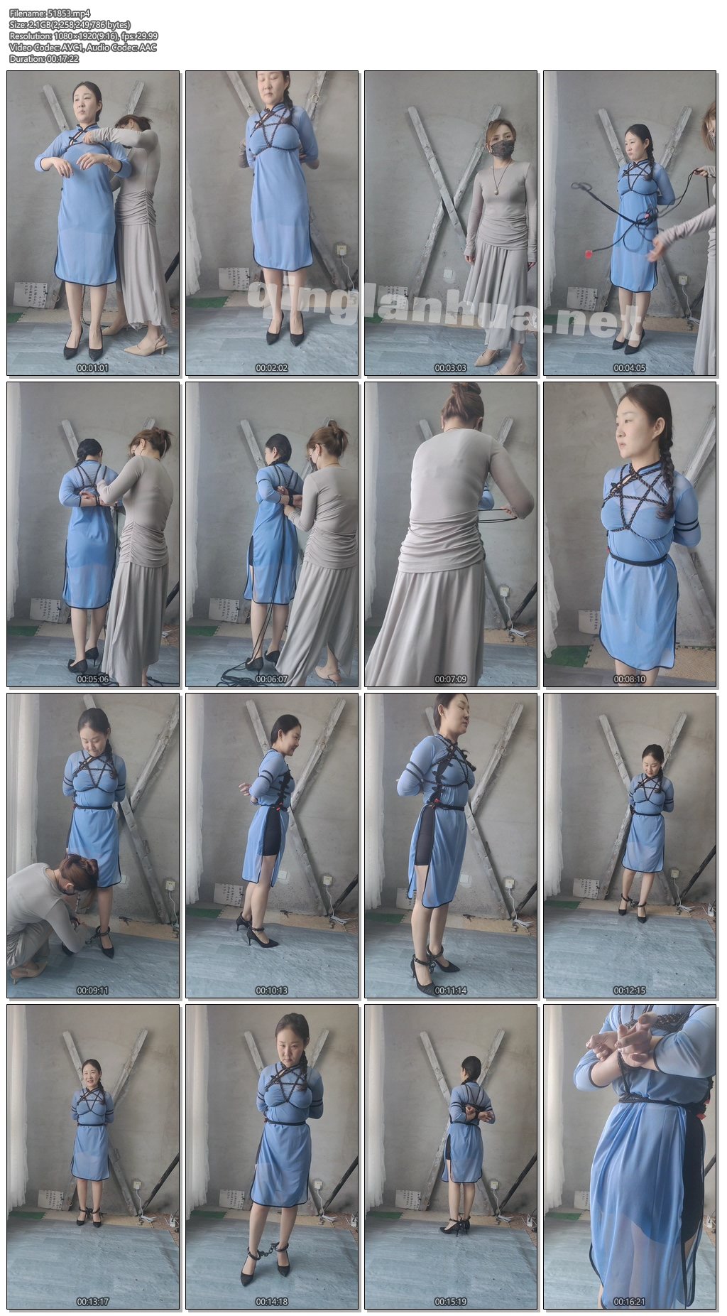 51853----【皖北绳艺】美艳少妇清纯装被五花大绑，带脚拷.jpg